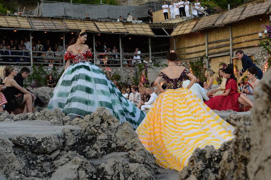 Alta Moda: Dolce and Gabbana's Haute Couture in Capri 