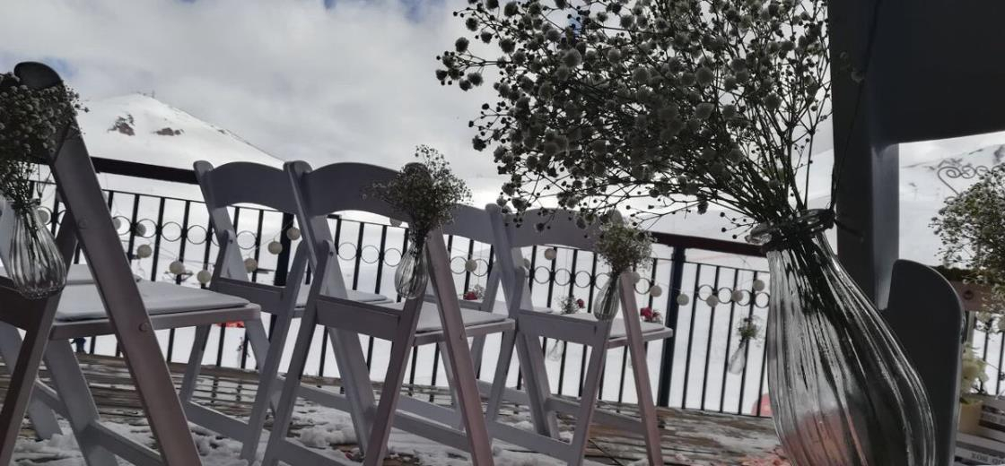 Valle Nevado é locação ideal para casamentos na neve