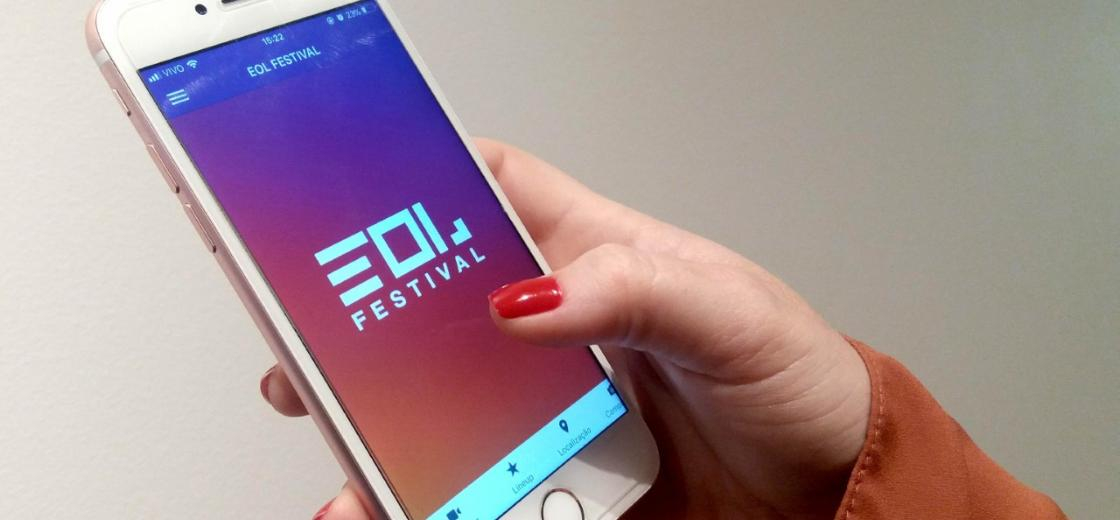 EOL Festival tem app para juntar pessoas dentro do evento