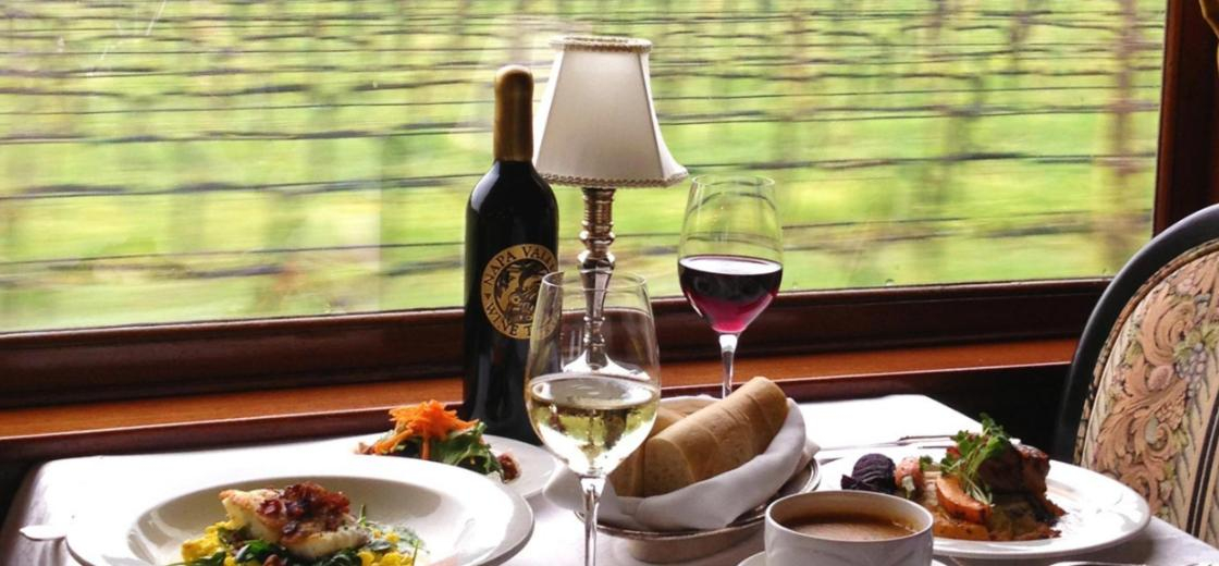 Wine Train: o trem que te leva até as melhores vinícolas da Califórnia