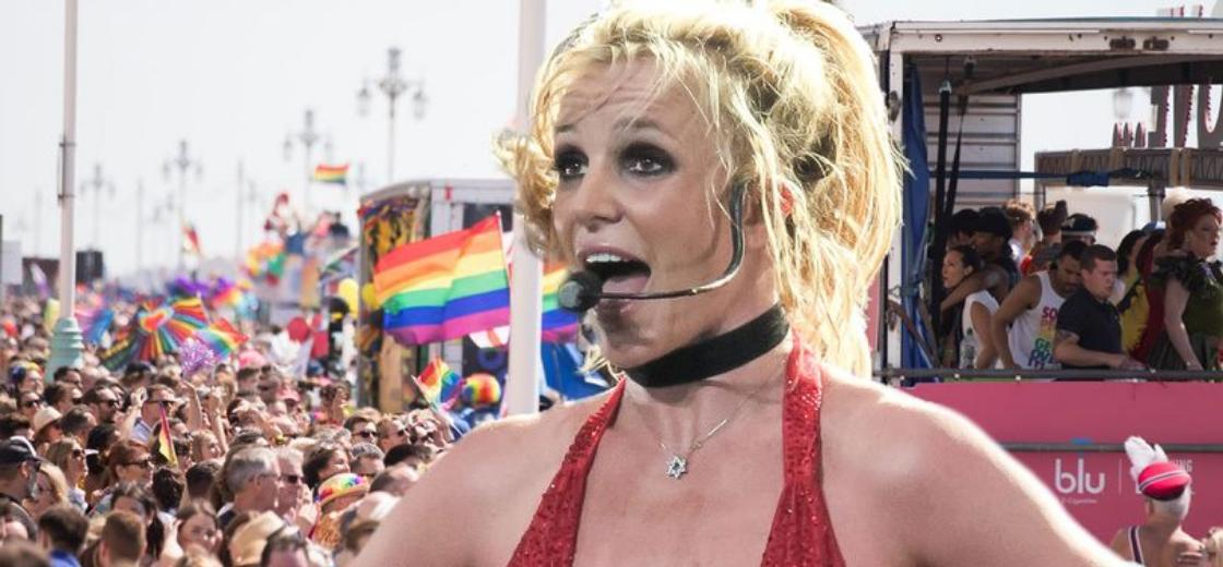 Britney Spears perdida em evento