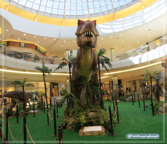 O Mundo dos Dinossauros no ParkShoppingBarigüi