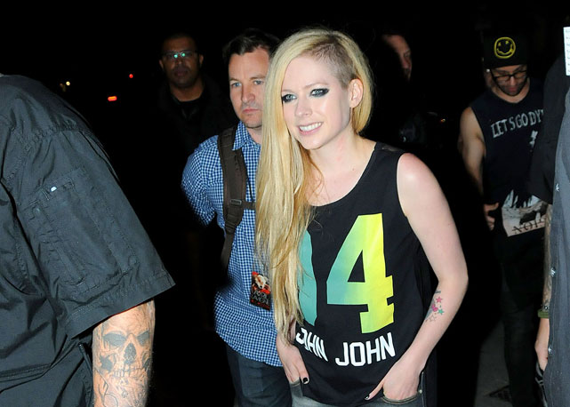 Avril Lavigne ganha festa em São Paulo