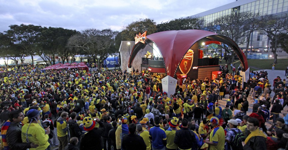 Beergarden Bud - Ta tendo Copa e eu fui!