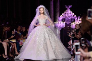 Elie Saab : Runway - Paris Fashion Week : Haute Couture Fall/Winter 2014-2015