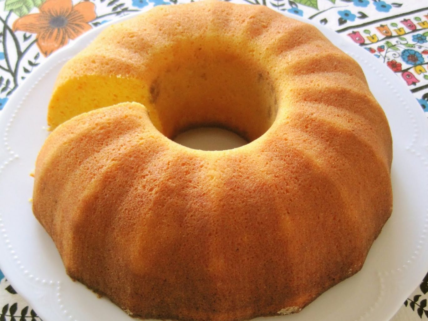 Receita para o final de semana - Bolo de fubá!