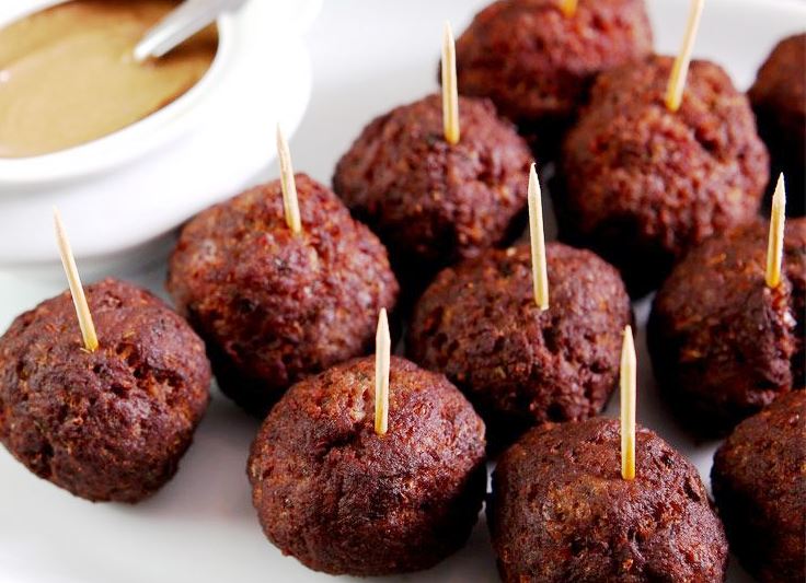 Receita do fim de semana- bolinho de carne!