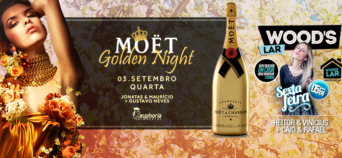 Wood´s promove noite de glamour na “Moët Golden Night”