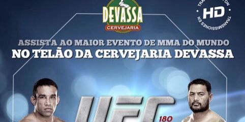 UFC 180 na Devassa