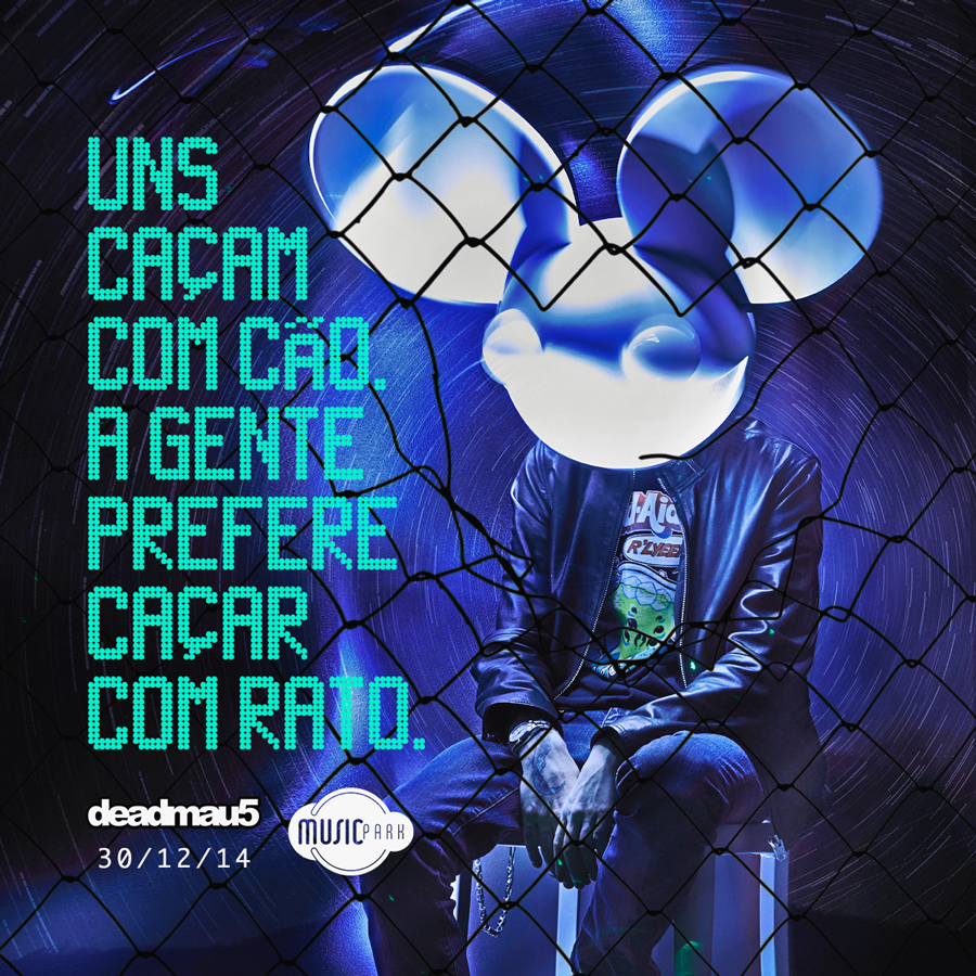 Deadmau5 no Music Park em Balneário Camboriú