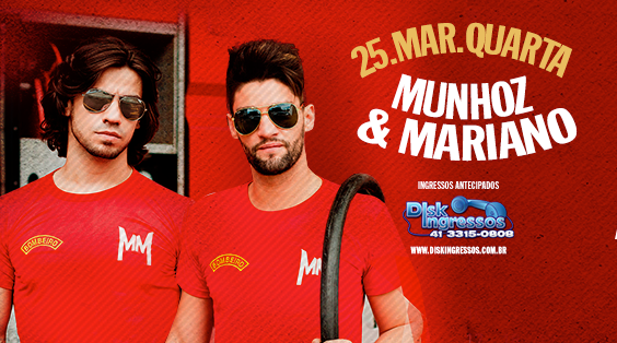 Munhoz & Mariano se apresentam no Wood’s em Curitiba