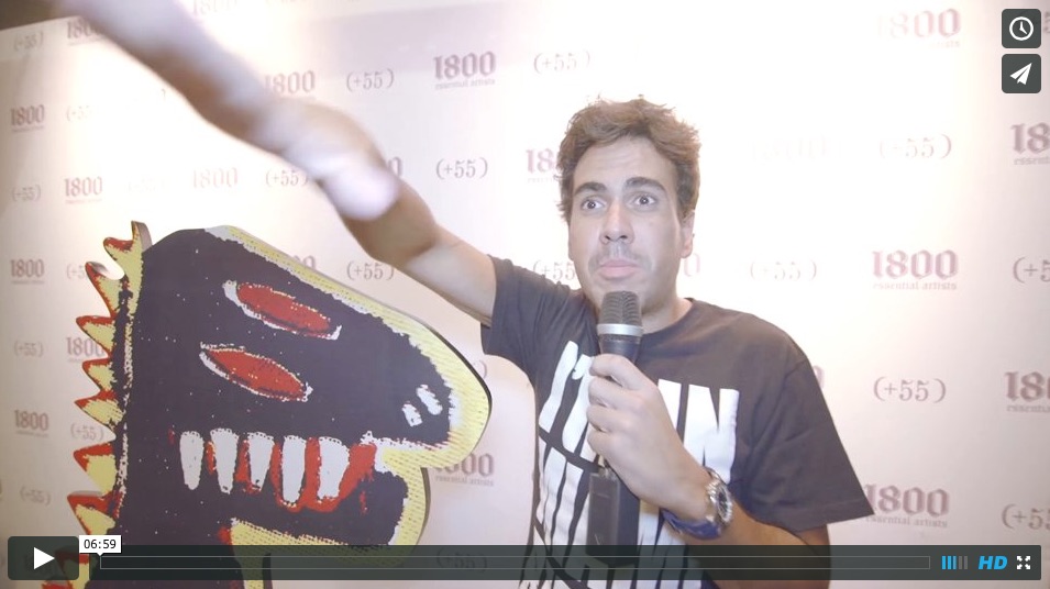 Video: +55 - Inauguração da Galeria dedicada a Jean-Michel Basquiat