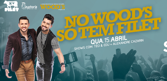 Wood´s lança nova revista com grande festa