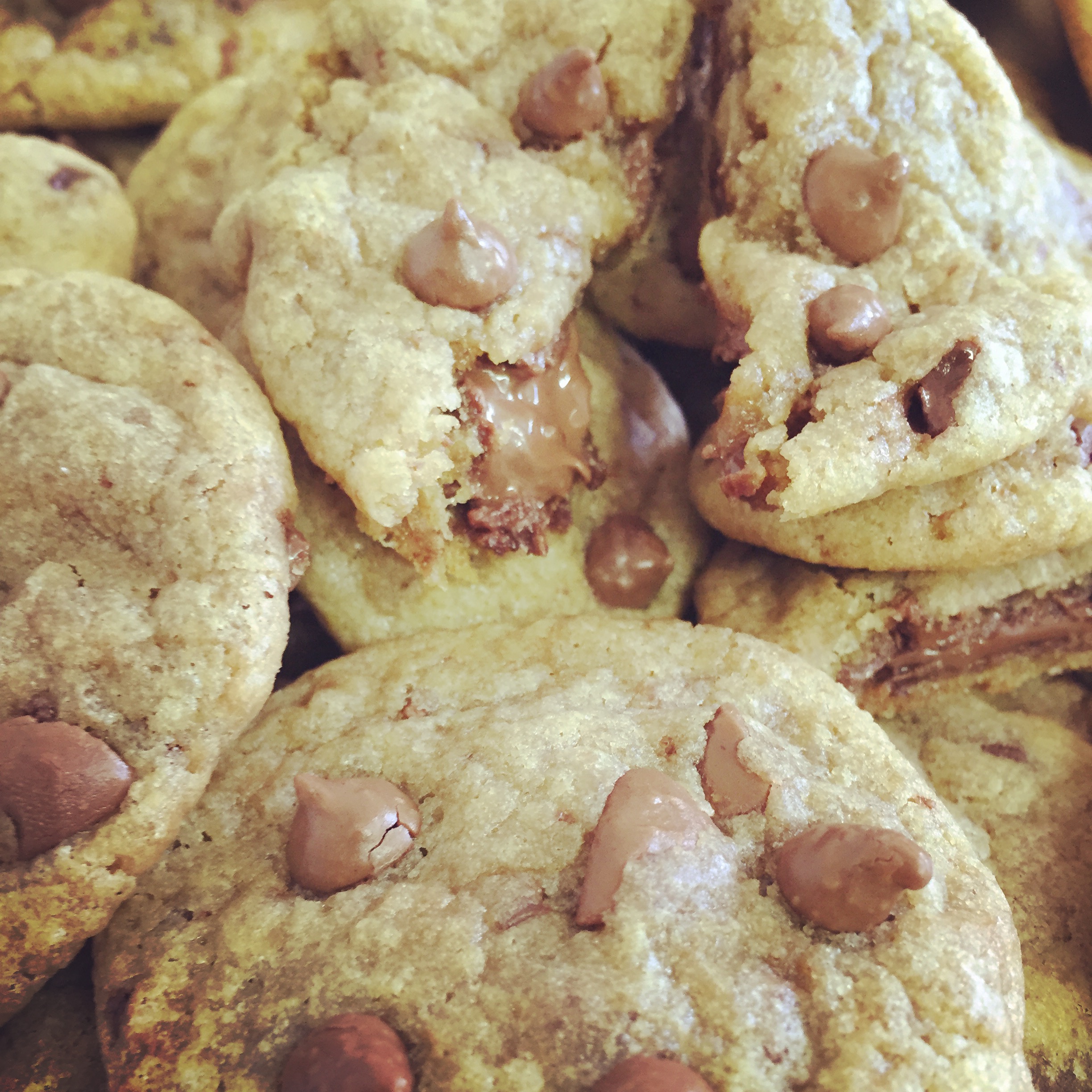 Cookies recheado com Nutella