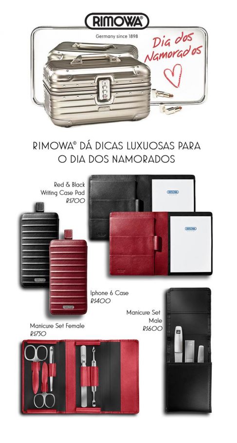 Rimowa <3 Dia dos Namorados!