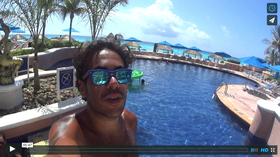 Video: Marcos em Cancun!