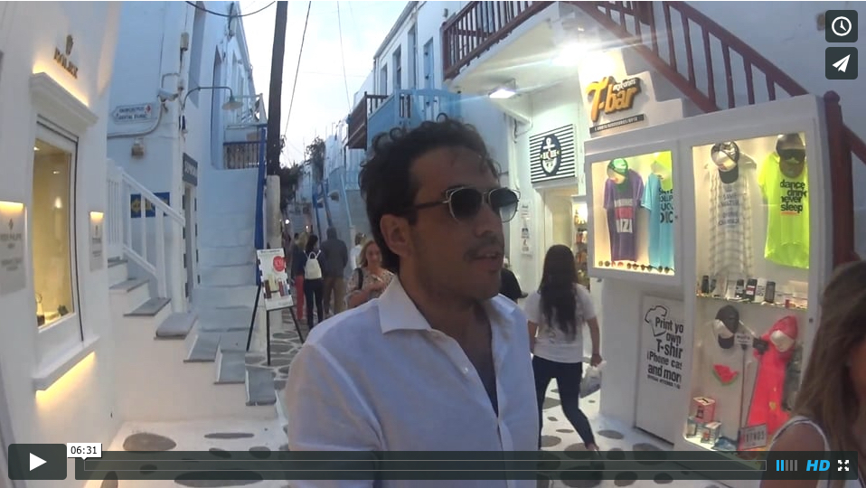 Videos: Marcos em Mykonos