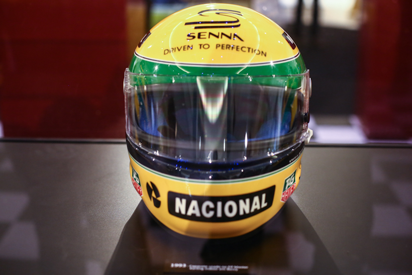 Último fim de semana da exposição“Senna na Cabeça e no Coração”
