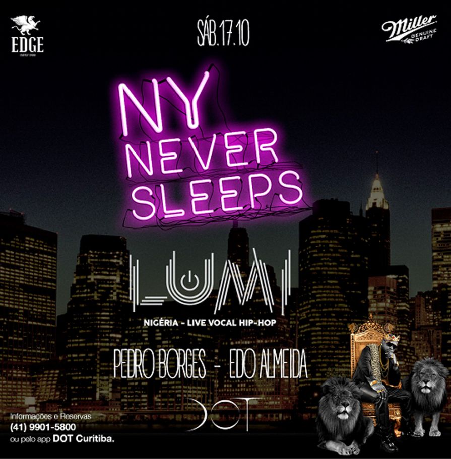 “Dot Old School” e “New York Never Sleeps” no fim de semana no Dot