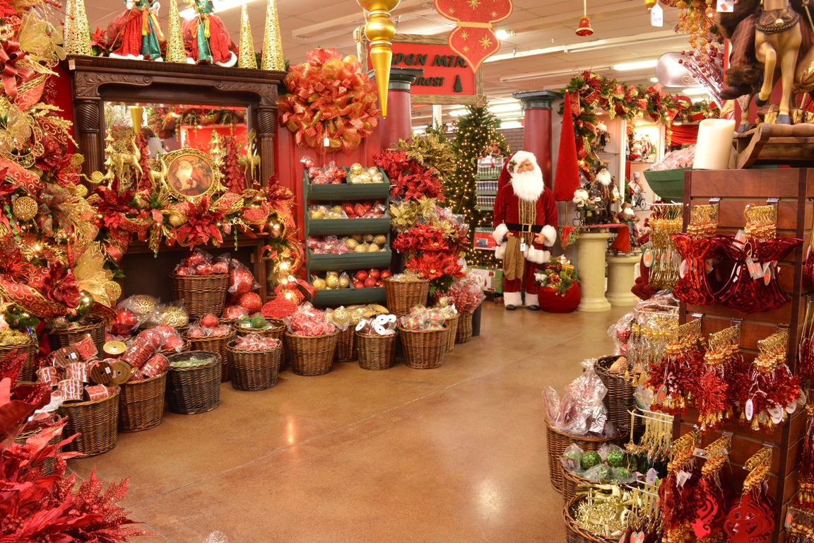 Loja especializada em decoração natalina no ParkShoppingBarigüi 