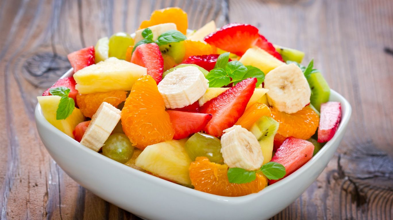 Receita Salada de frutas 