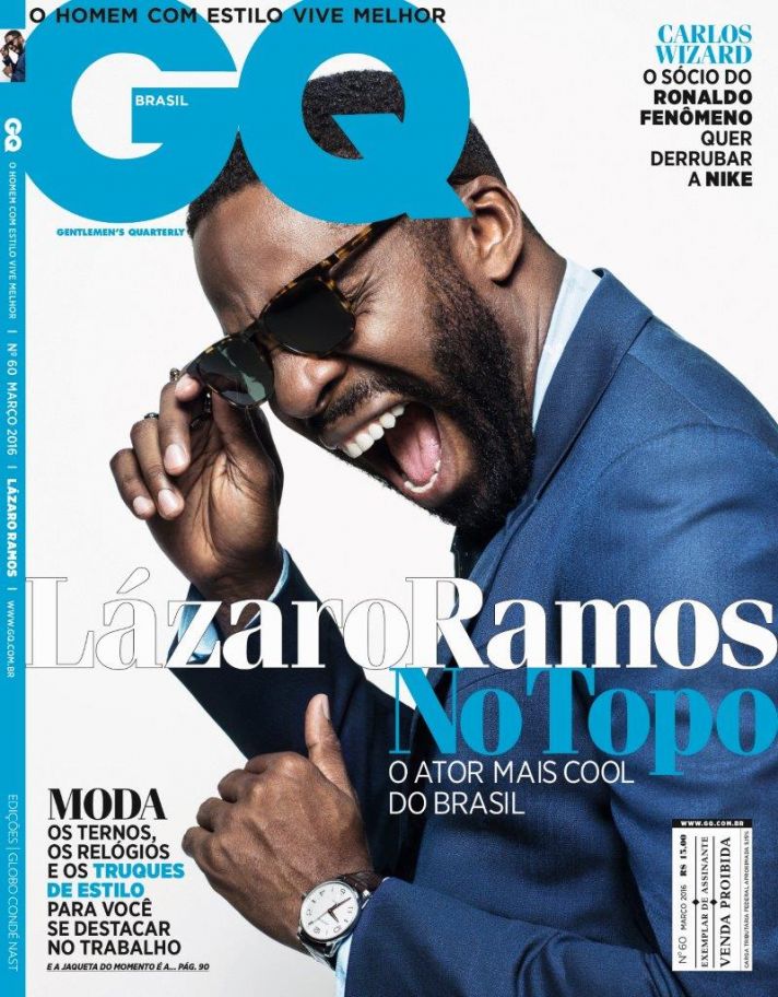 Lázaro Ramos é o ator mais cool do Brasil segundo revista GQ 