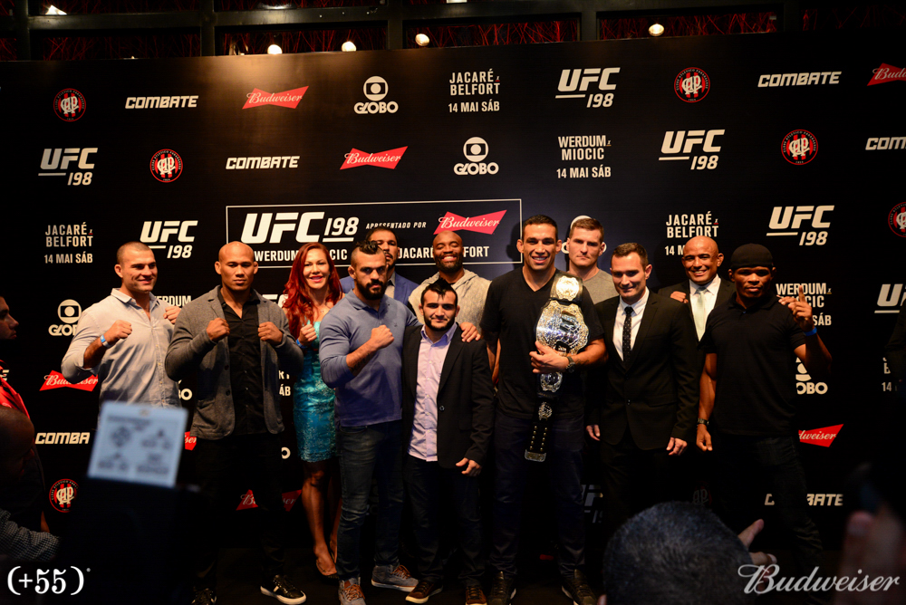 Fotos: Lançamento UFC 198 Curitiba no (+55)