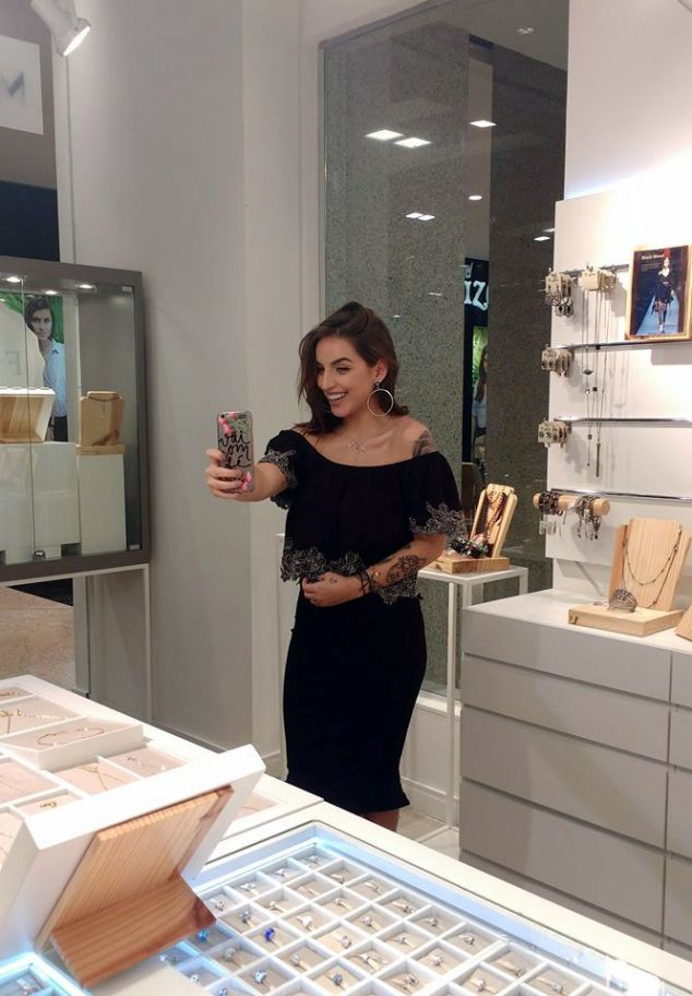 Digital Influencer Bruna Unzueta no ParkShoppingBarigui