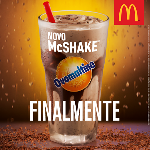 Milk-shake de Ovomaltine