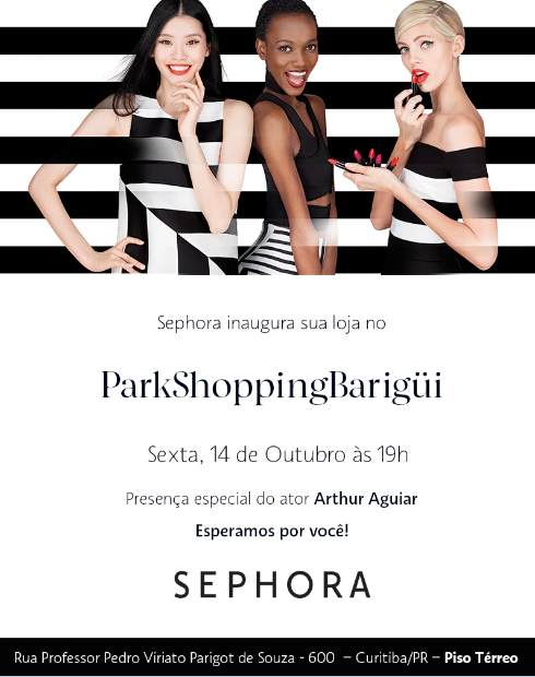 Sephora abre loja no ParkShoppingBarigui