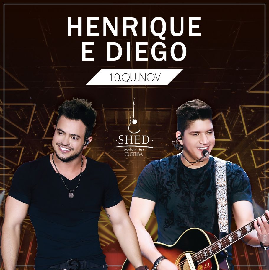 Henrique e Diego na Shed Curitiba