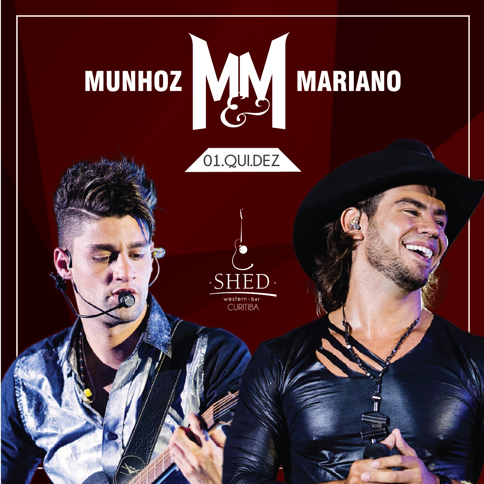 Munhoz e Mariano na Shed