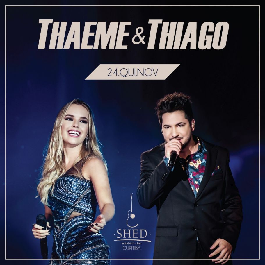 Thaeme e Thiago na Shed