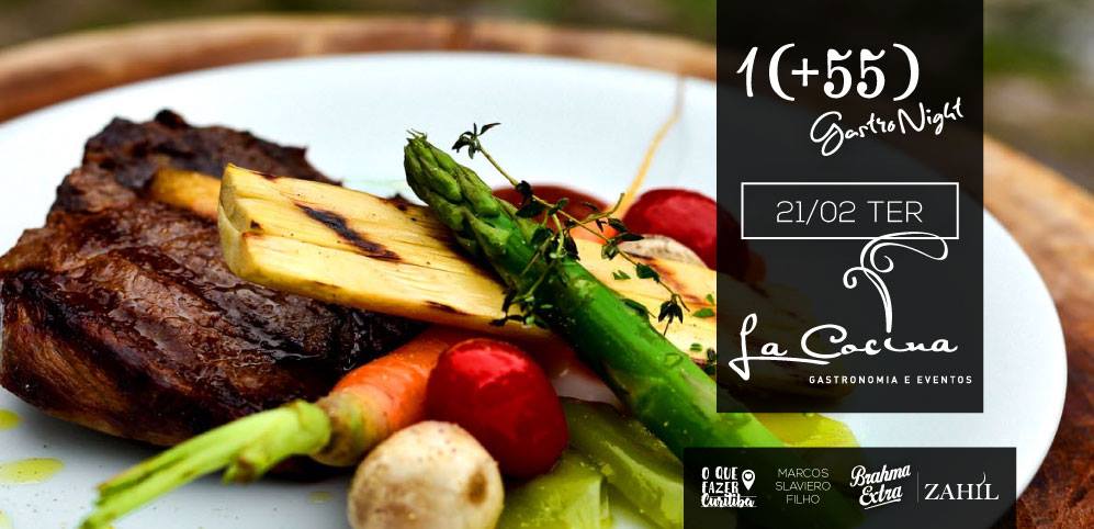 Gastro Night +55 recebe La Cocina no dia 21/02