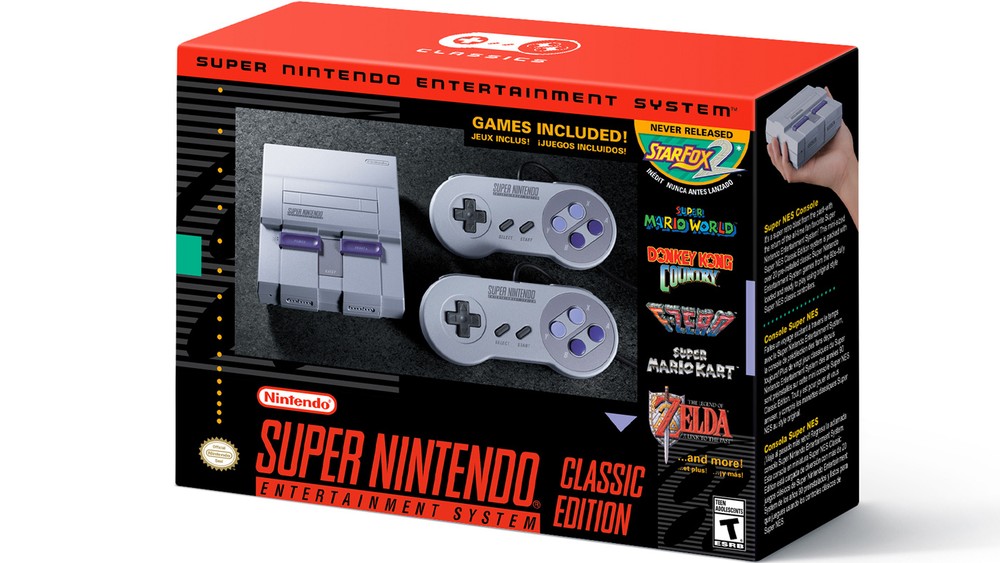 Super Nintendo é relançado em nova versão