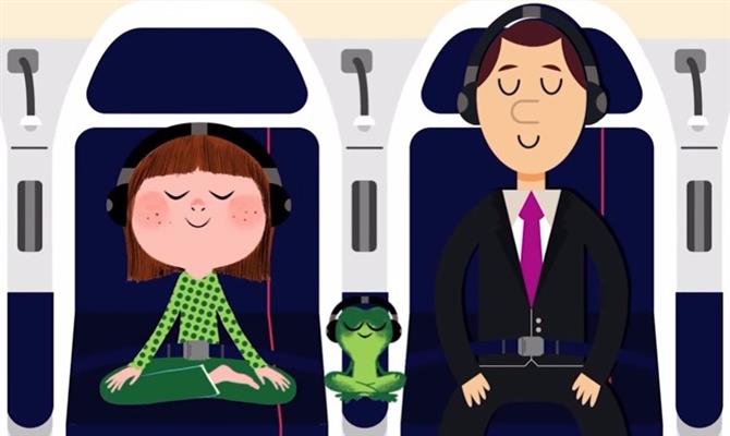 Air France oferece meditação a bordo