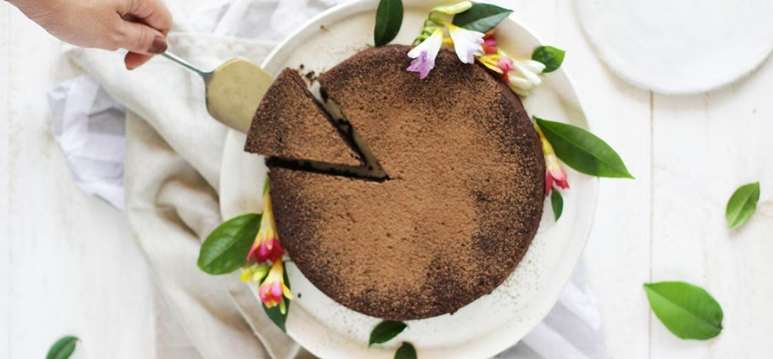 Receita: torta de chocolate mais saudável do mundo