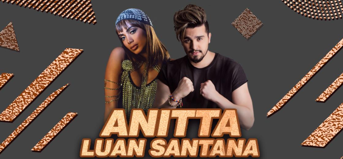 POP ME lança coleção em desfile com show de Anitta e Luan Santana