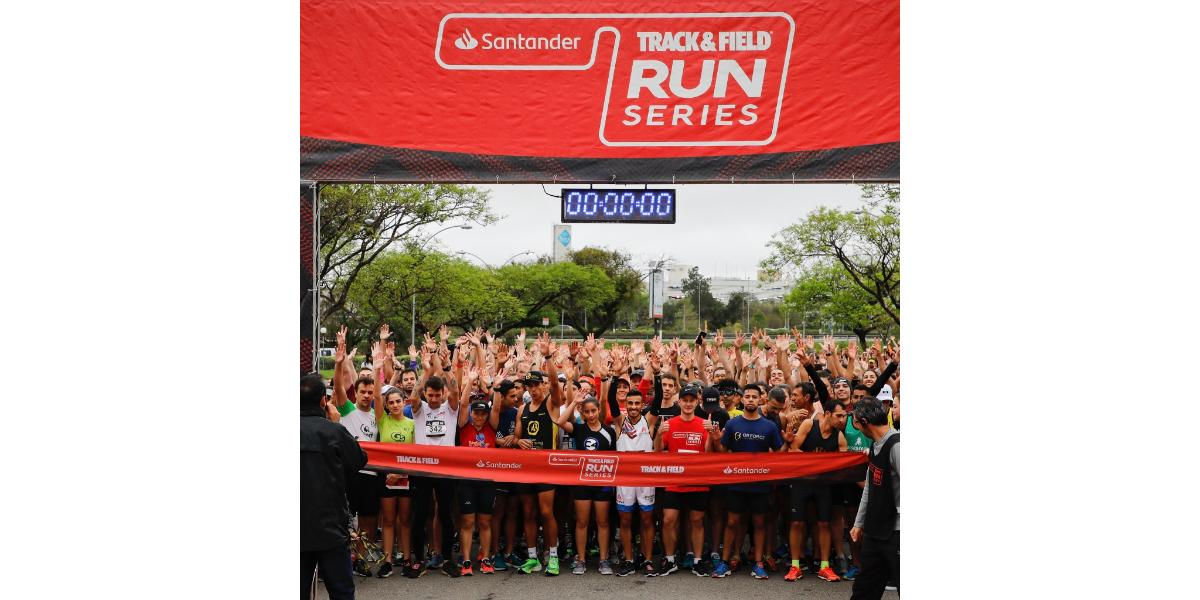 Próxima etapa do Santander Track&Field Run Series é no ParkShoppingBarigüi