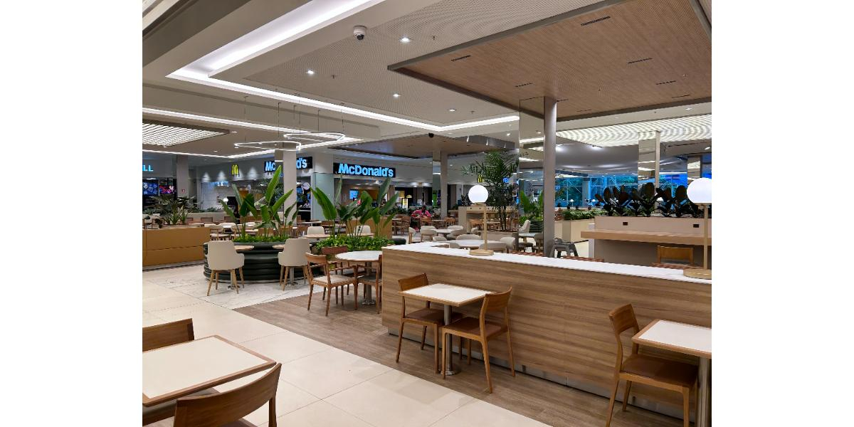 ParkShoppingBarigüi inaugura nova Praça de Alimentação e amplia serviços exclusivos