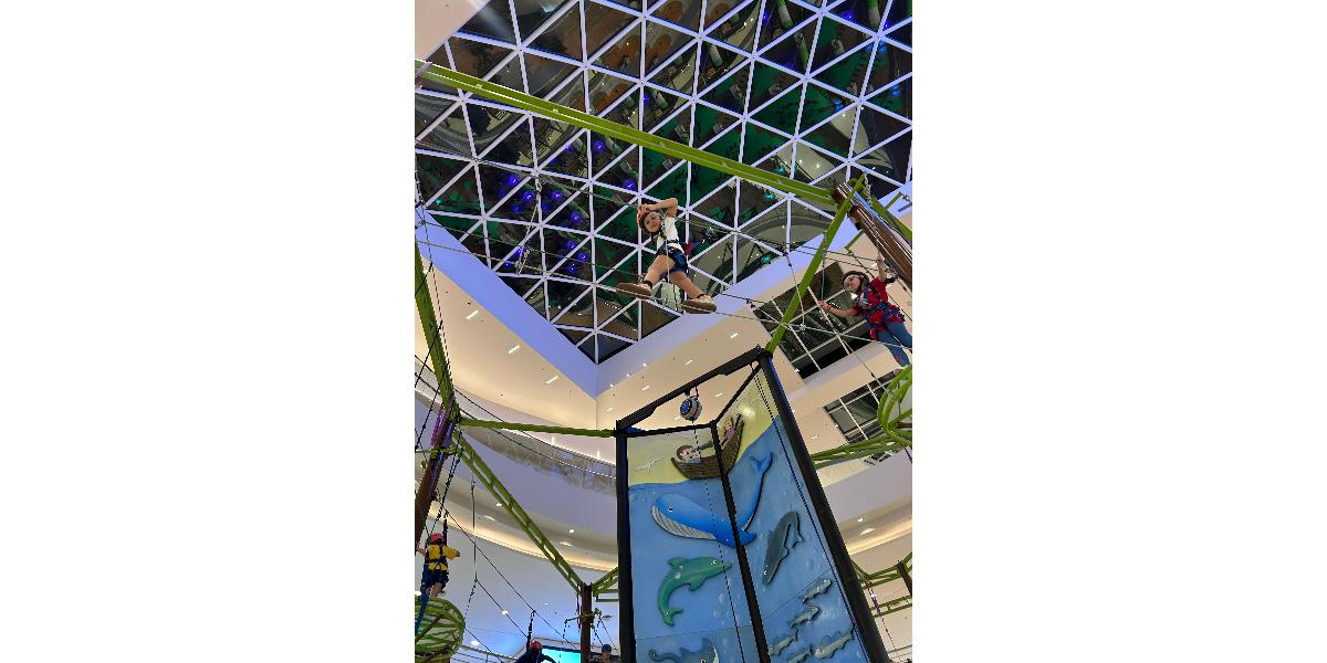 Últimos dias para curtir aventura nas alturas no ParkShoppingBarigüi